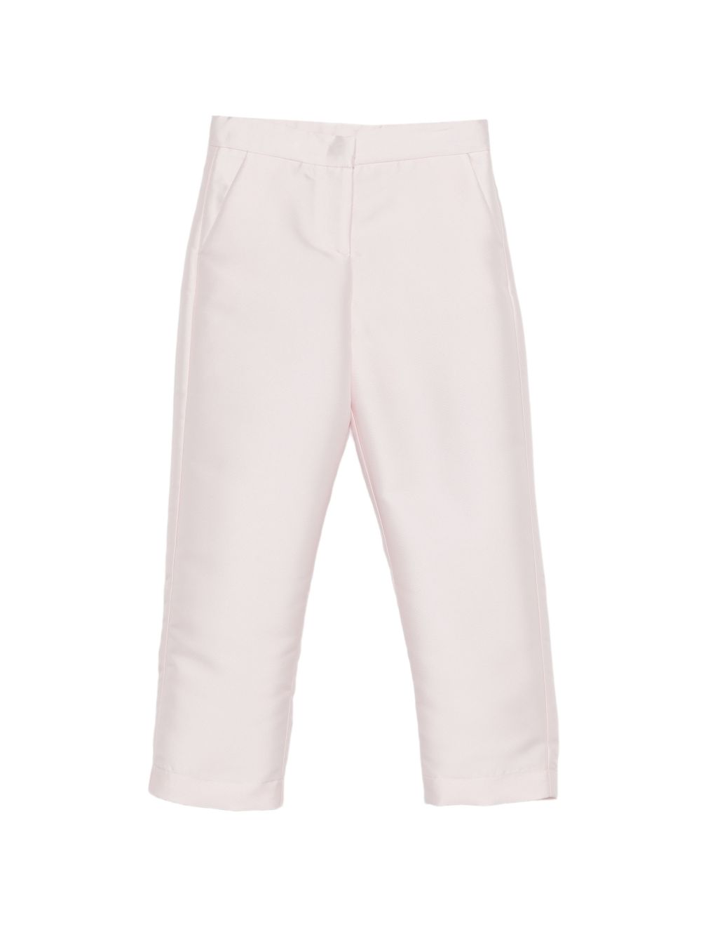 Pantaloni per bambina Simonetta rosa con tasche laterali SY6A61 S0251 515 SIMONETTA KIDS