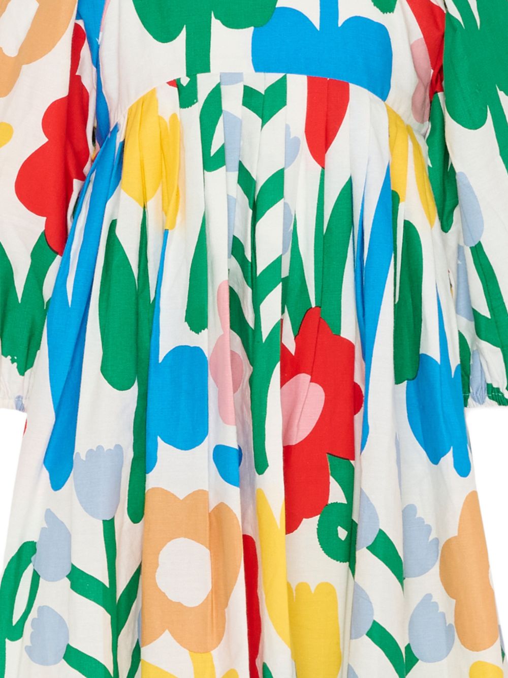 Abito per bambina Stella McCartney Kids bianco con stampa grafica all-over TY1C21 Z3461 101MC STELLA McCARTNEY KIDS