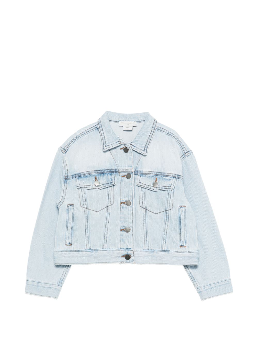 Giacca per bambina Stella McCartney Kids in denim con applicazione TY2A67 Z0746 600 STELLA McCARTNEY KIDS