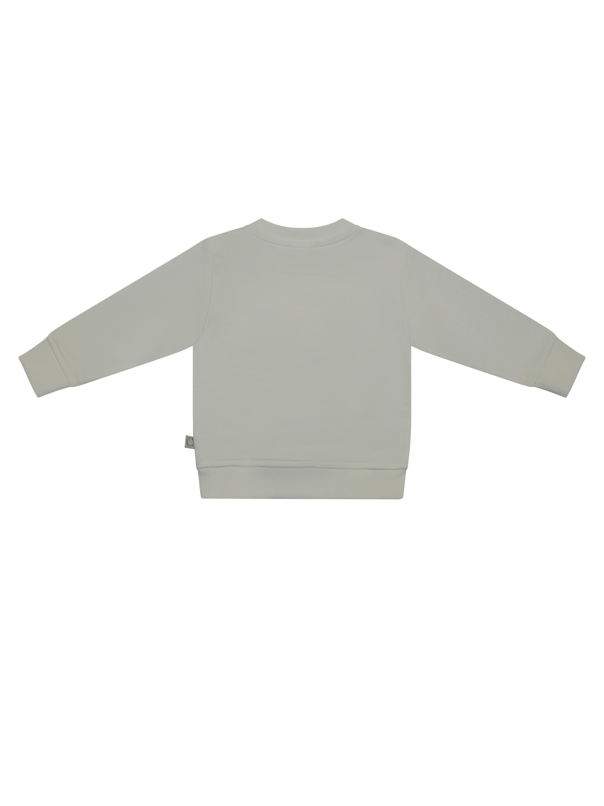 Felpa per neonata Stella McCartney Kids bianca con stampa grafica sul davanti TY4010 Z0499 101 STELLA McCARTNEY KIDS