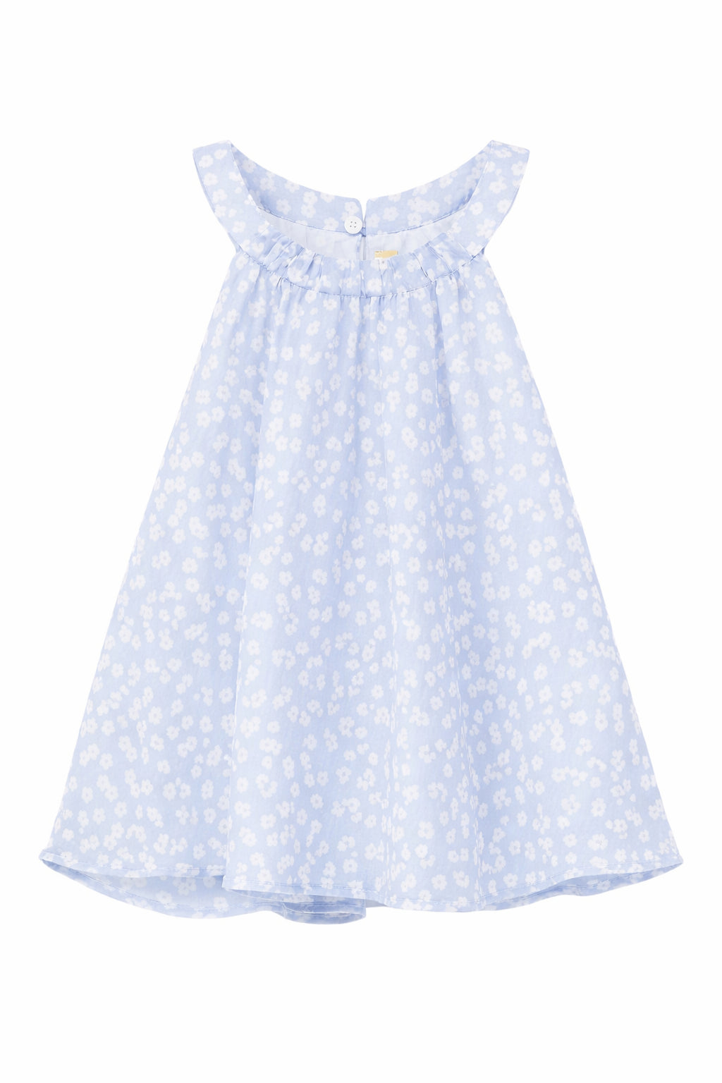 Top per bambina Stella McCartney Kids blu con stampa floreale all-over TY5B21 K0268 602BC STELLA McCARTNEY KIDS