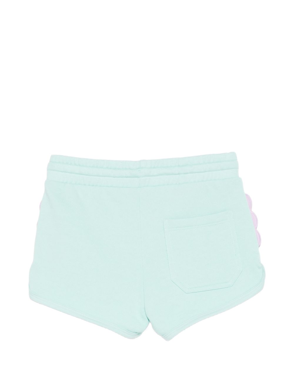 Shorts per bambina Stella McCartney Kids azzurri con stampa pesciolini TY6B69 Z3409 683 STELLA McCARTNEY KIDS