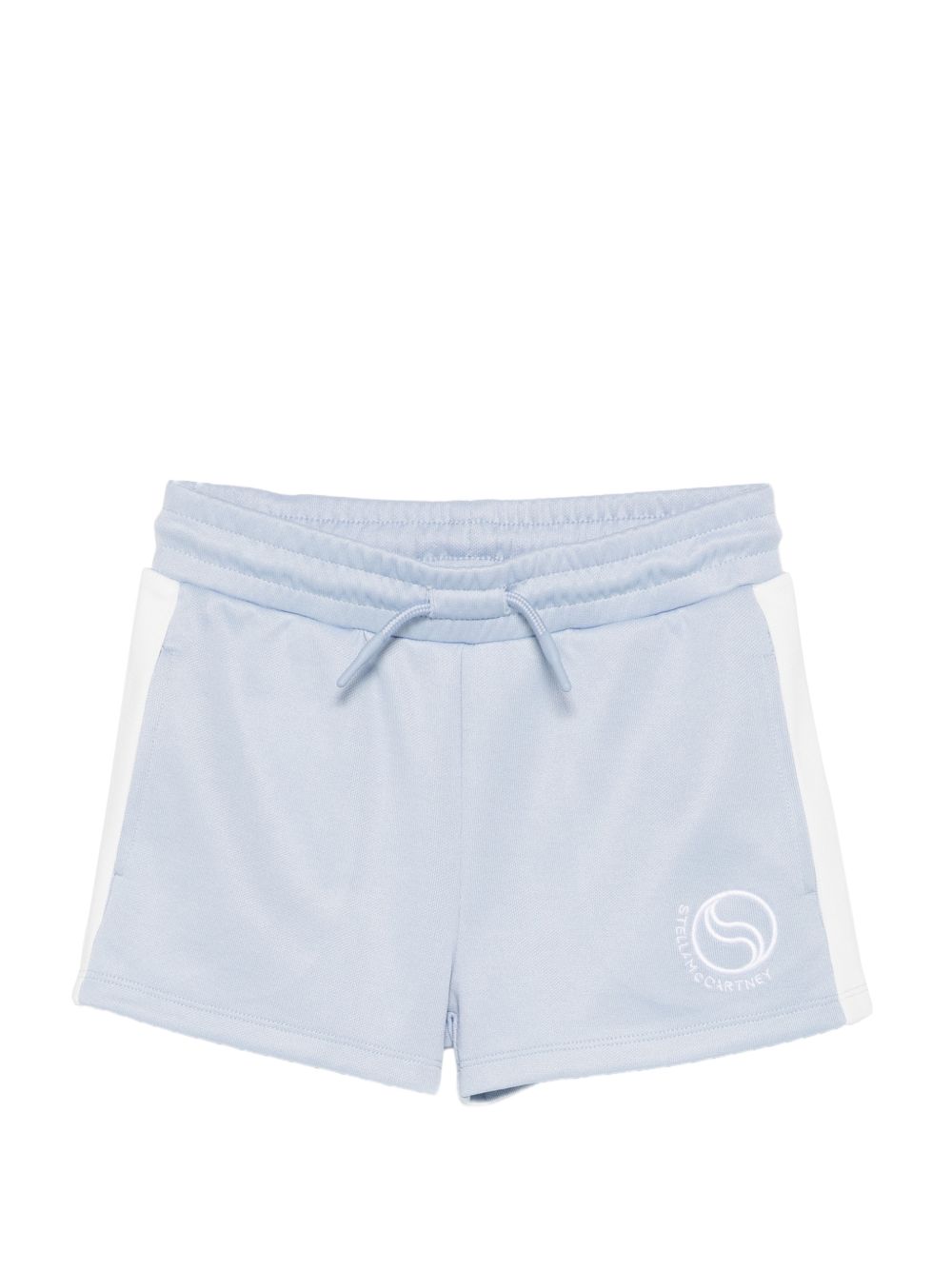 Shorts per bambina Stella McCartney Kids azzurro con elastico in vita TY6D19 Z3498 652 STELLA McCARTNEY KIDS