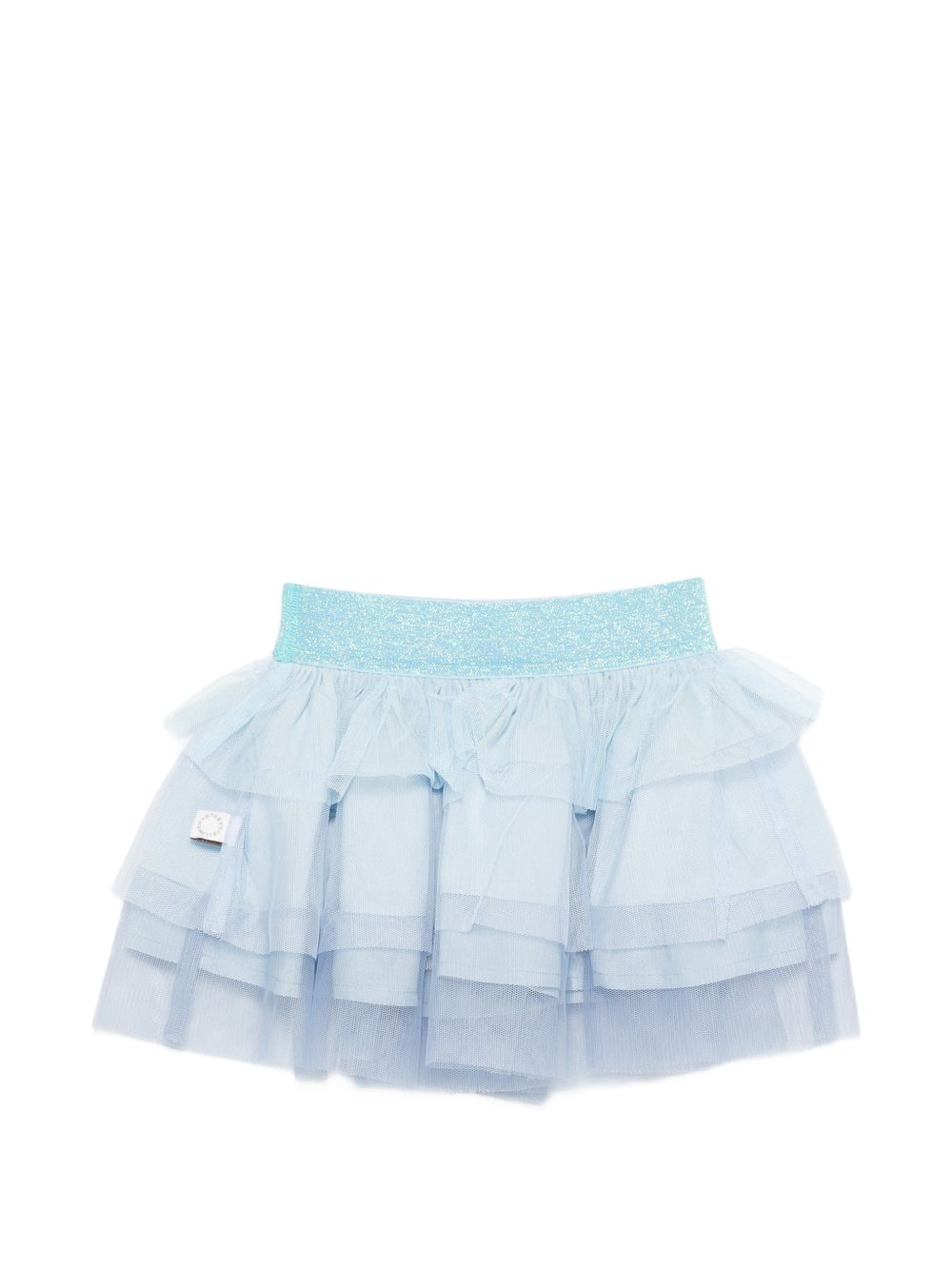 Gonna per neonata Stella McCartney Kids azzurra con design a strati TY7021 Z1119 999 STELLA McCARTNEY KIDS