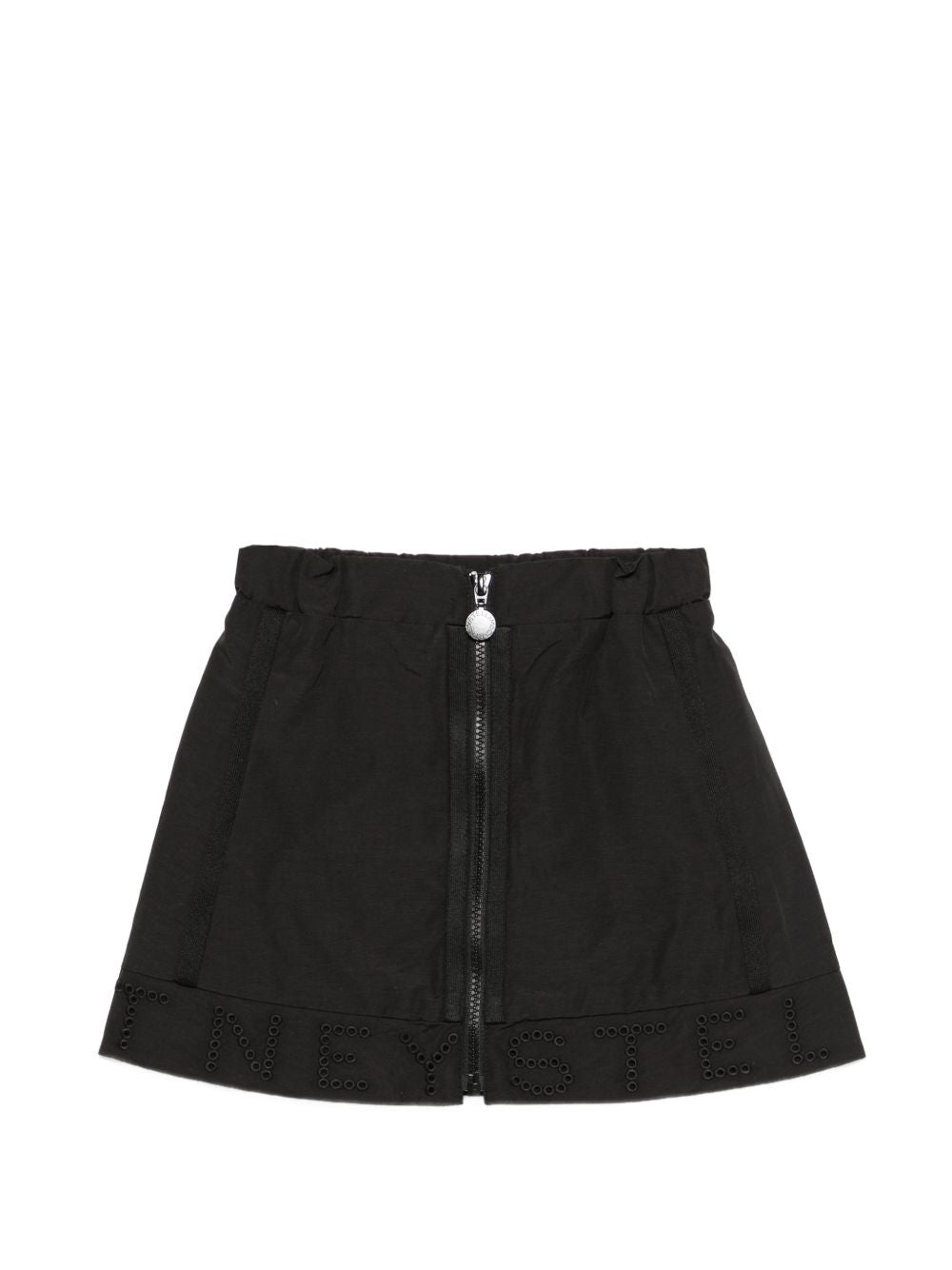 Gonna per bambina Stella McCartney Kids nera con dettaglio zip TY7A61 Z3484 930 STELLA McCARTNEY KIDS