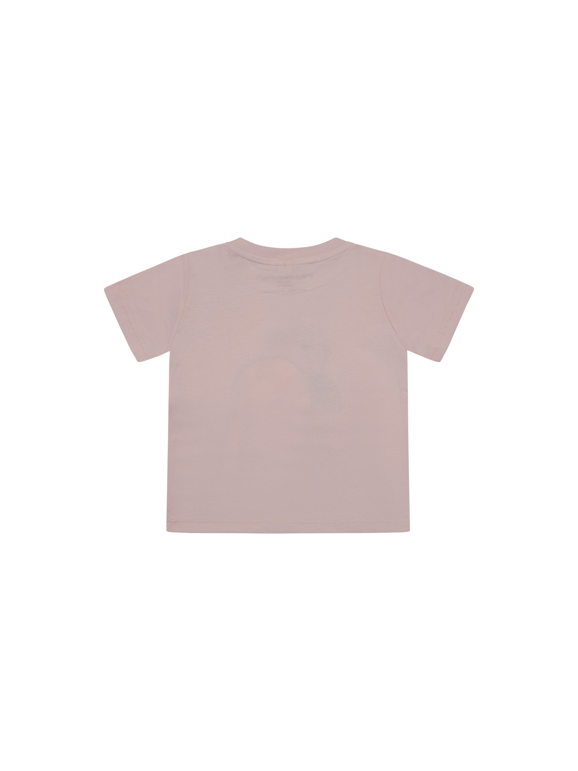 T- shirt per neonata Stella McCartney Kids rosa con stampa grafica sul davanti TY8021 Z0434 51R STELLA McCARTNEY KIDS