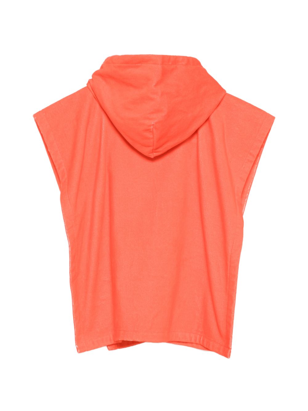 Accappatoio per bambini Stella McCartney Kids arancione con logo sul davanti TYCP20 Z0163 426 STELLA McCARTNEY KIDS