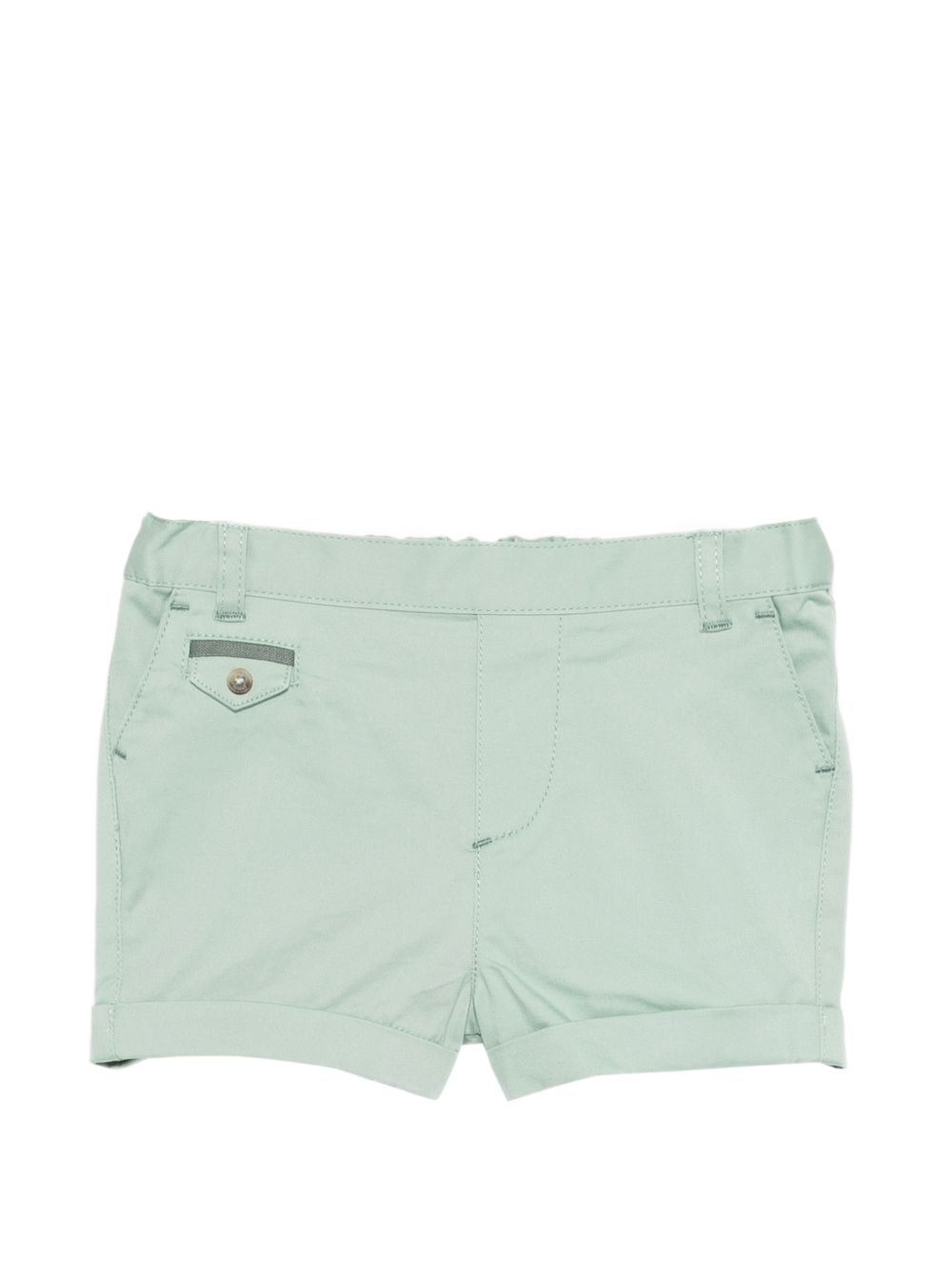 Shorts per neonato Tartine & Chocolat verde in gabadine CC26031 52 TArtine & Chocolat KIDS