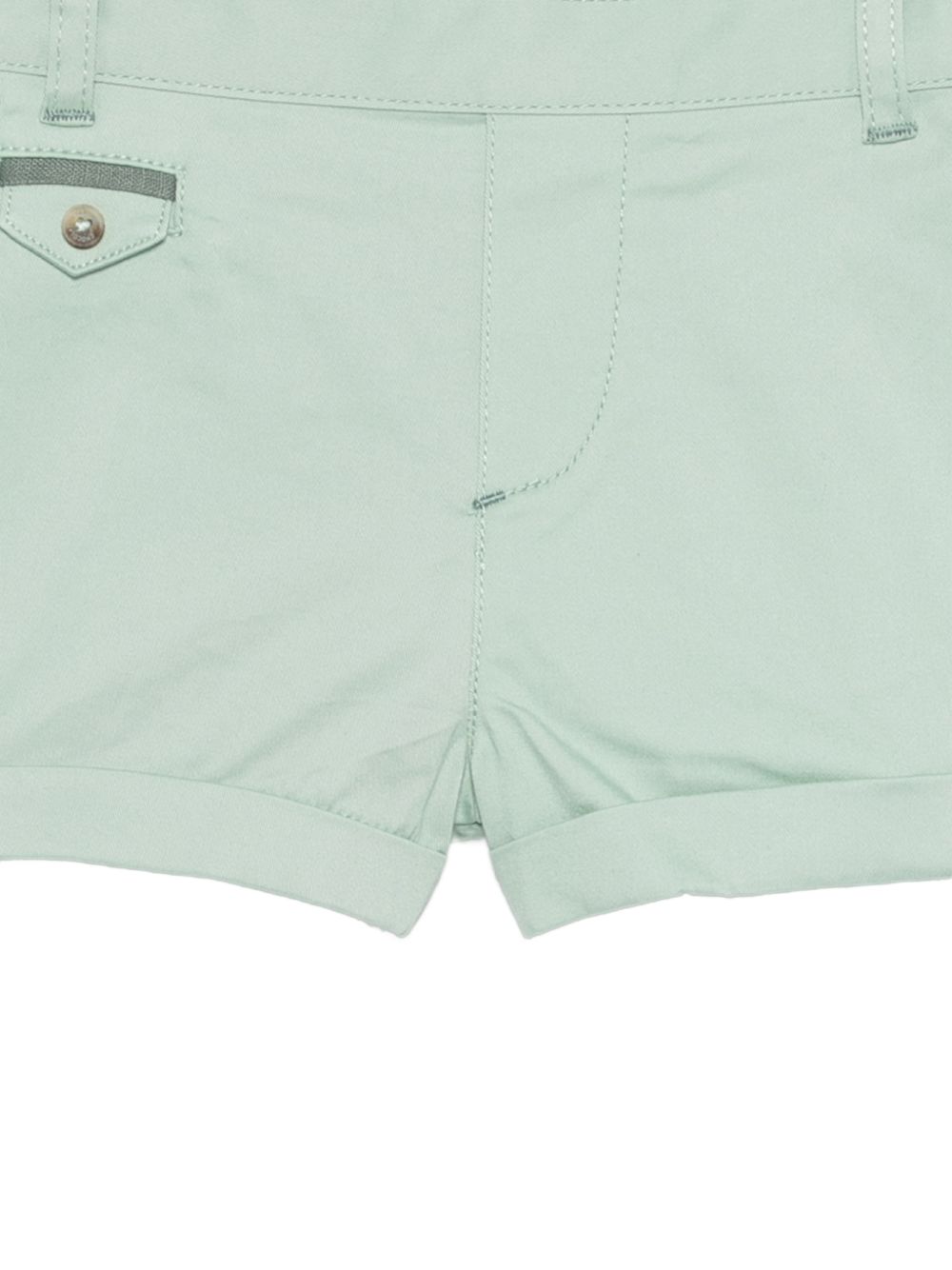 Shorts per neonato Tartine & Chocolat verde in gabadine CC26031 52 TArtine & Chocolat KIDS