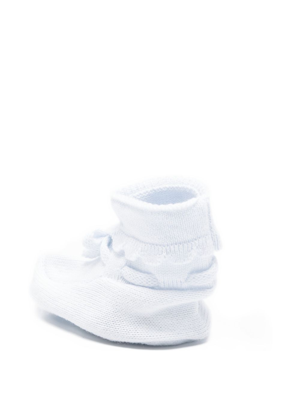 Scarpine da culla per neonata Tartine & Chocolat azzurre con ruches CC89000 41 TArtine & Chocolat KIDS