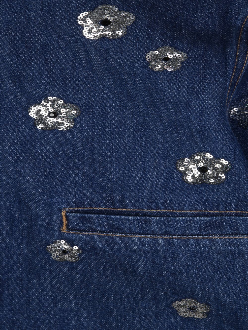 Giacca per bambina The Marc Jacobs Kids blu denim W60750 Z10 THE MARC JACOBS KIDS