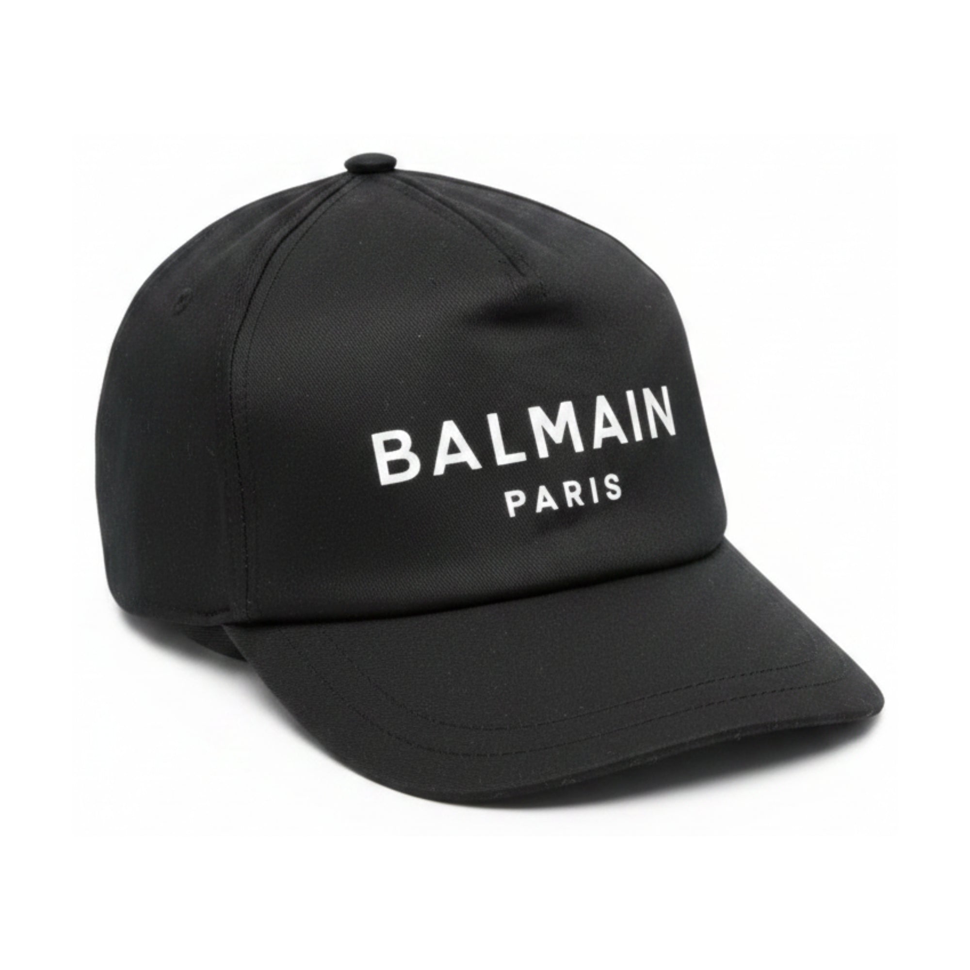 Cappello da baseball per bambino Balmain Kids nero con logo BX0P17 Z1053 930BC BALMAIN KIDS