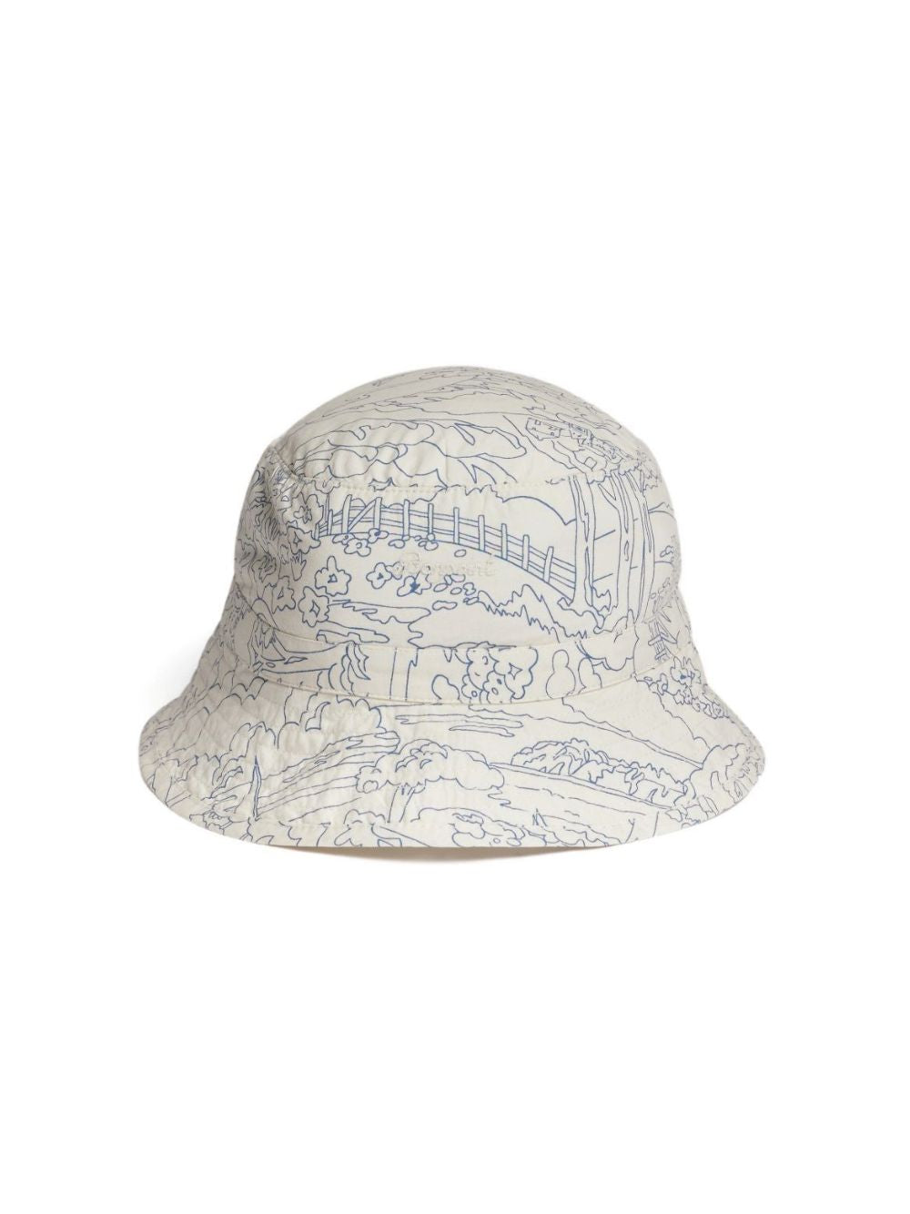 Cappello bucket Piob per bambino Bonpoint blu inchiostro con stampa grafica S06YACW00002 677 BONPOINT KIDS