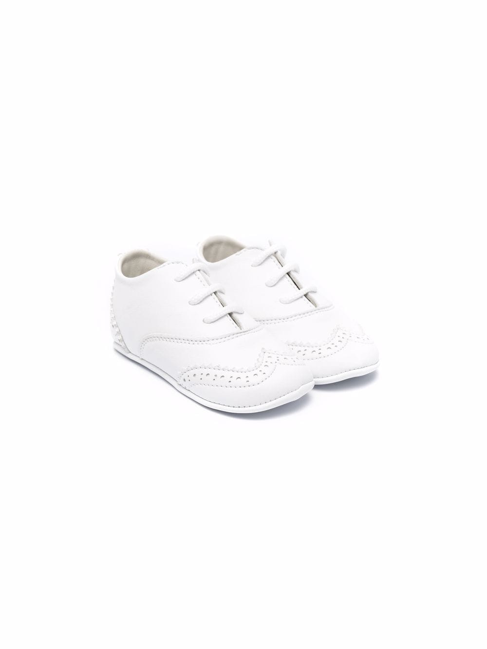 Stringate per neonato Andrea Montelpare bianco con chiusura con lacci MT952 BIANCO MONTELPARE TRADITION KIDS