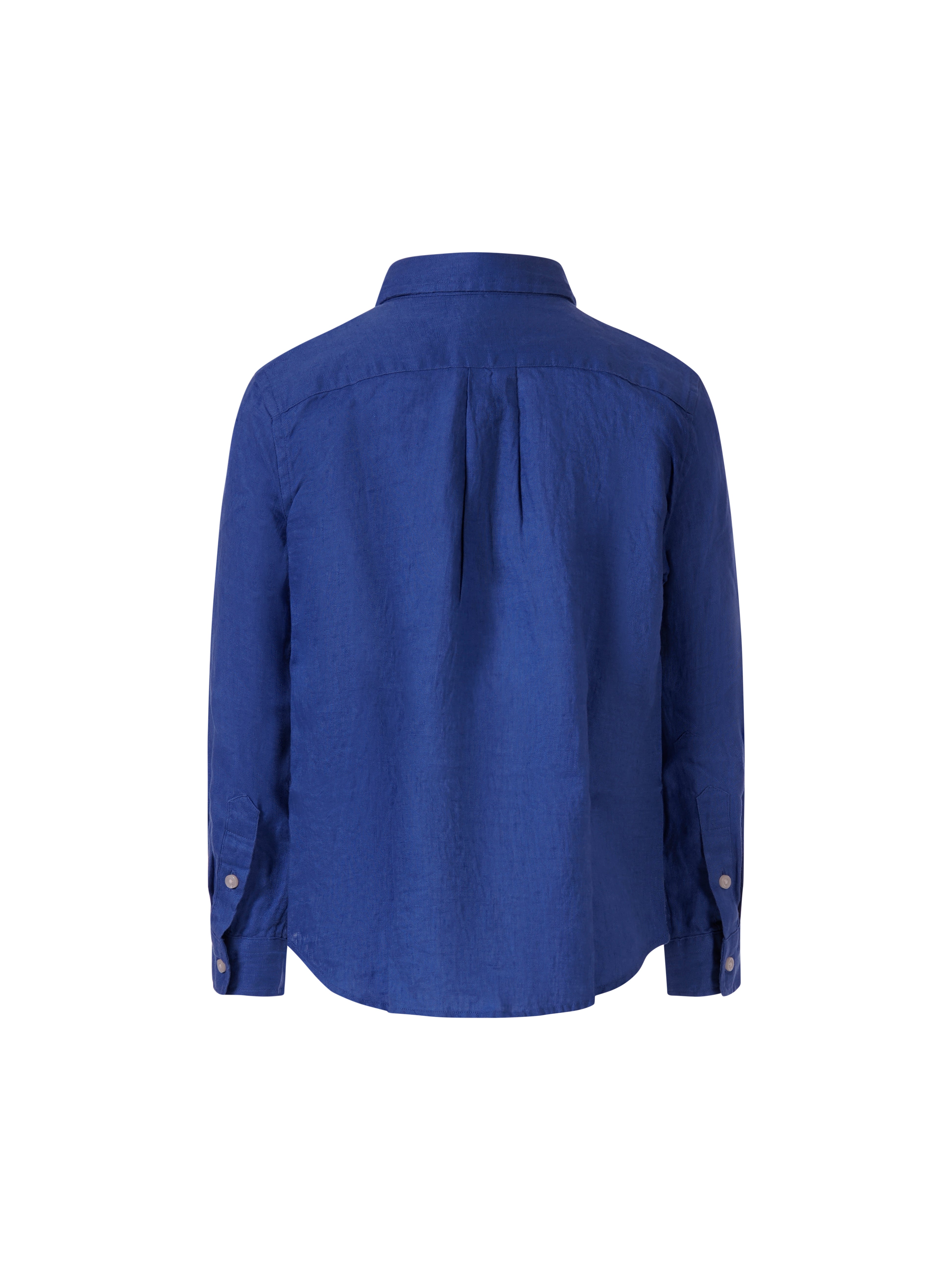 Camicia per bambino Polo Ralph Lauren Kids blu con caratteristico motivo Polo Pony 322967600 500 Ralph Lauren kids