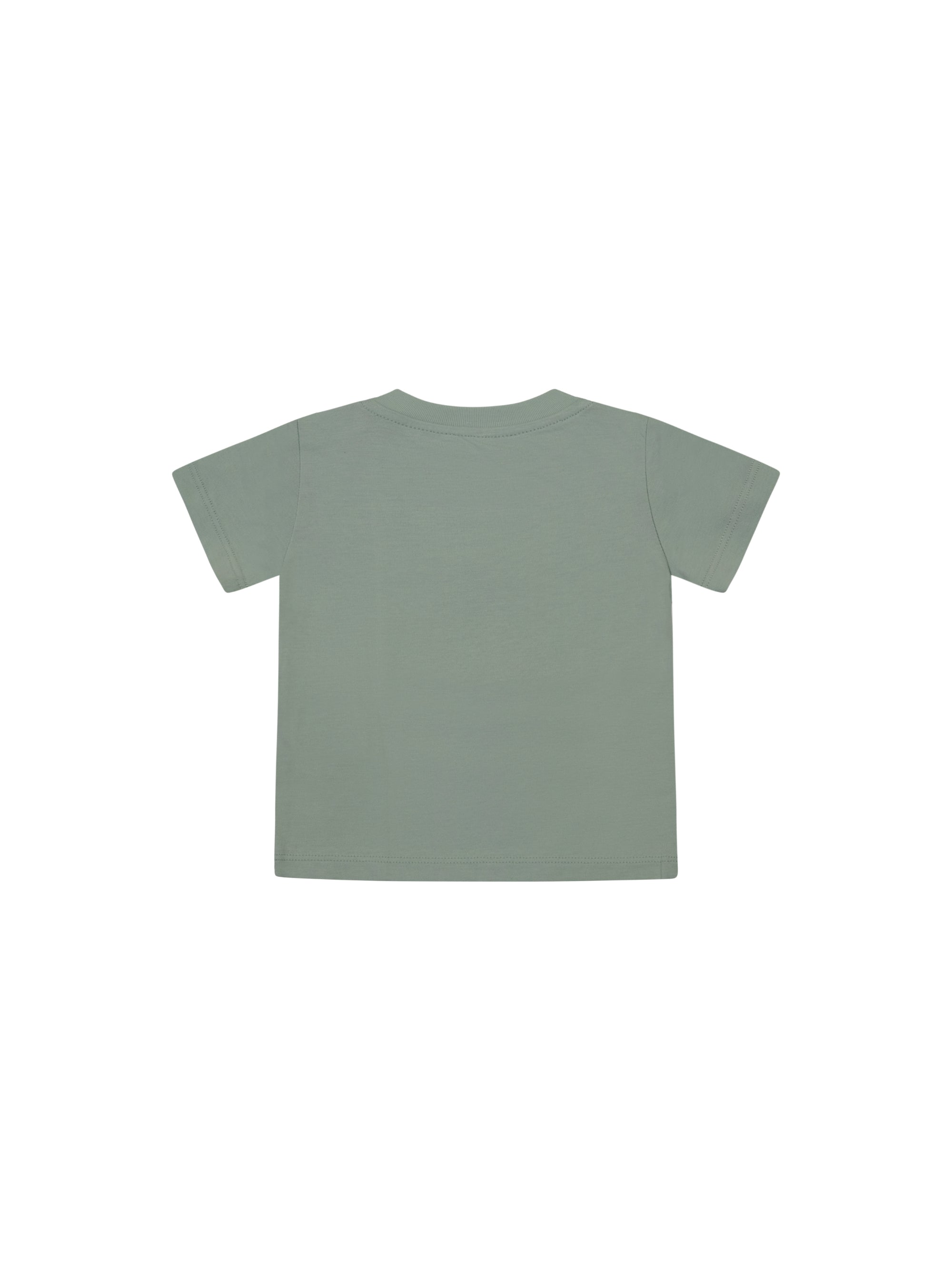 T-shirt per neonati Stella McCartney Kids verde con stampa grafica sul davanti TY8031 Z0434 754 STELLA McCARTNEY KIDS