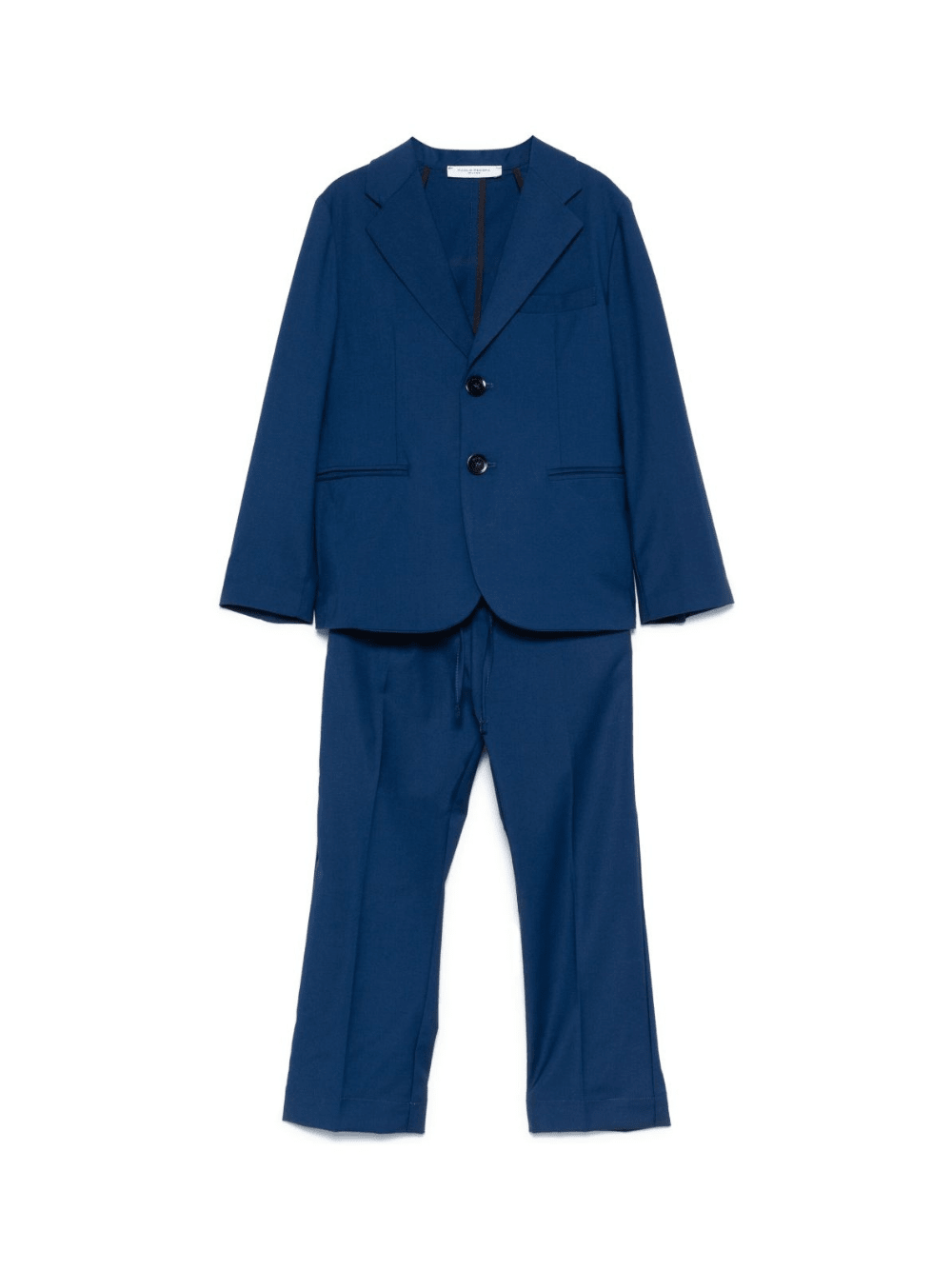 Abito elegante per bambino Paolo Pecora Kids blu con giacca monopetto - Rubino Kids