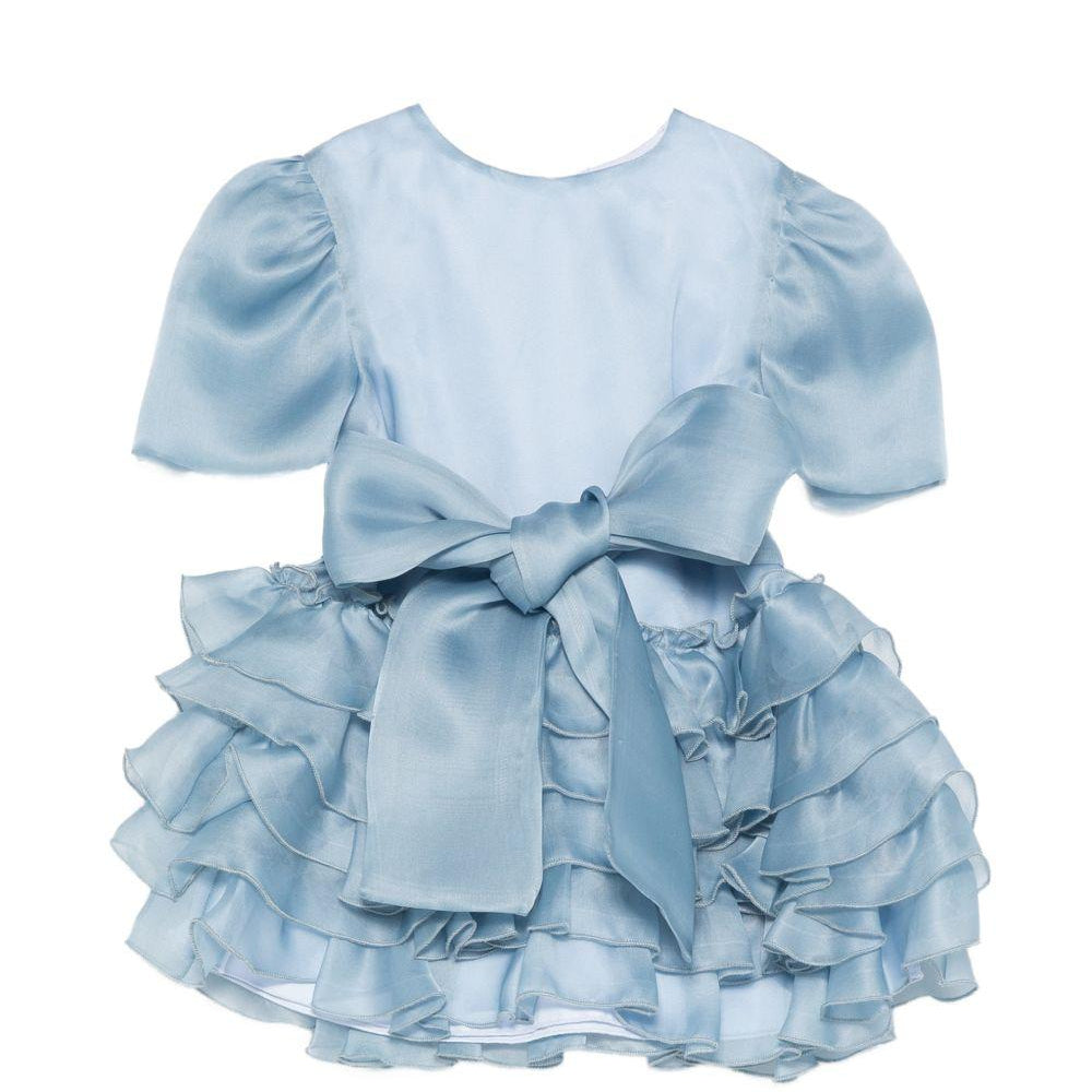 Abito per neonata Alapage azzurro con fiocco - Rubino Kids