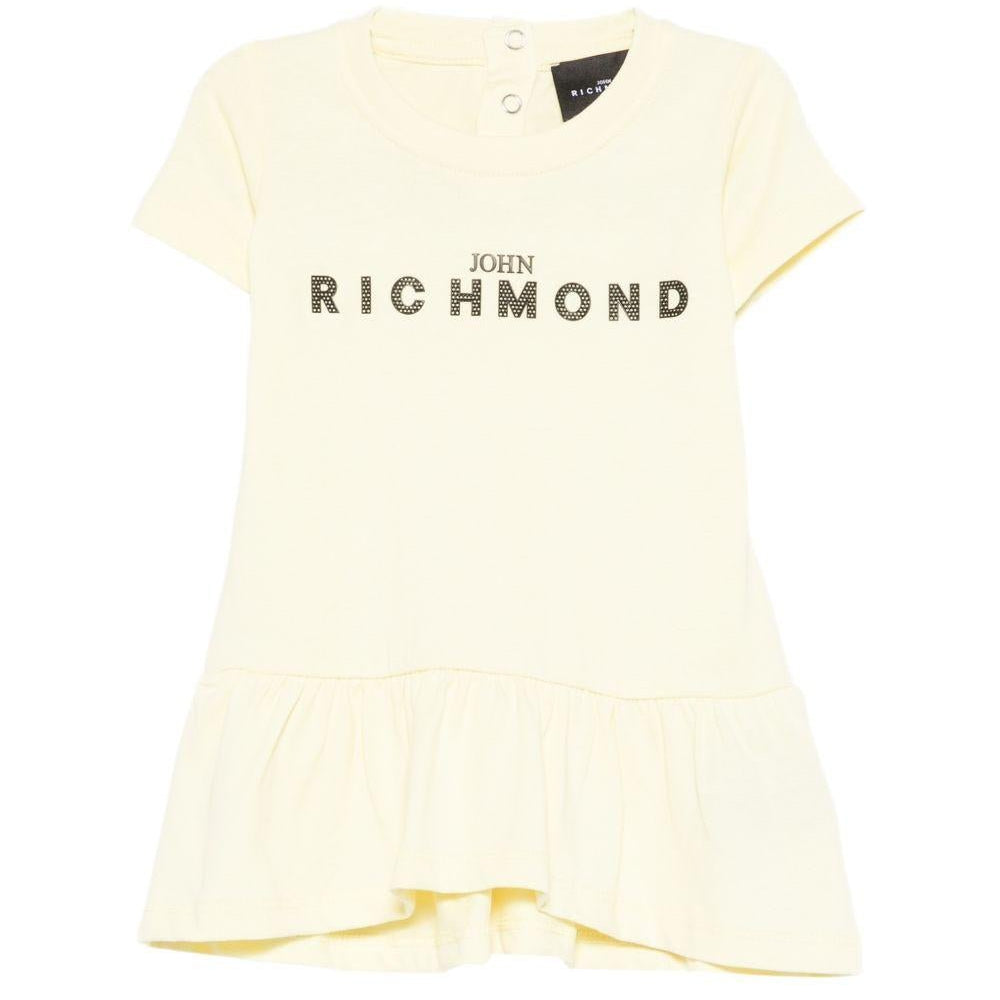 Abito per neonata John Richmond Junior giallo con ruches - Rubino Kids