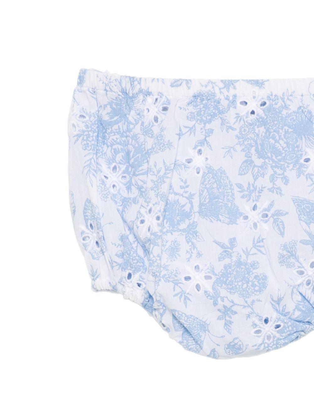 Abito per neonata Tartine & Chocolat multicolore a fiori con ruches - Rubino Kids