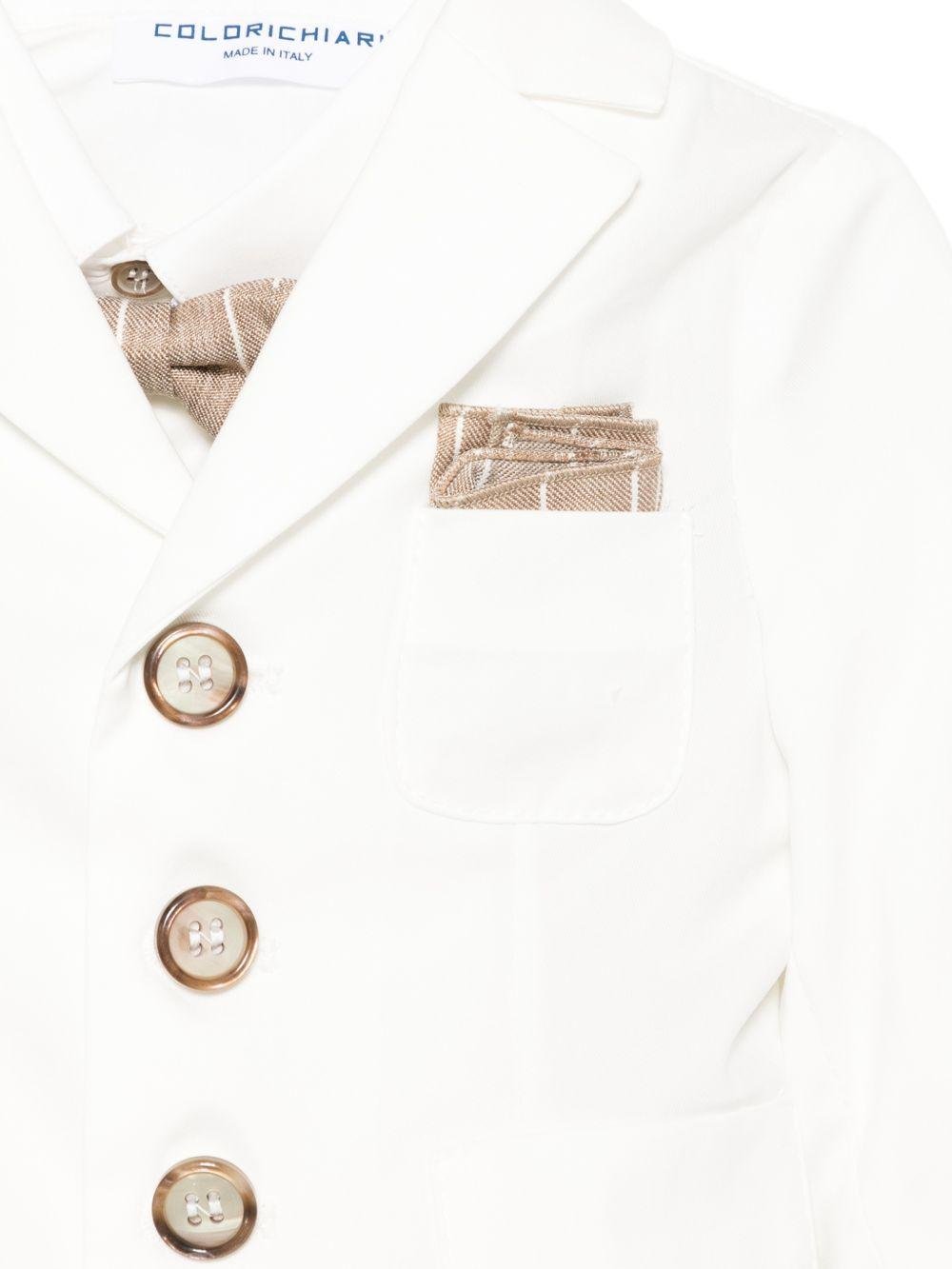 Abito per neonato Colorichiari multicolore con papillon abbinato - Rubino Kids