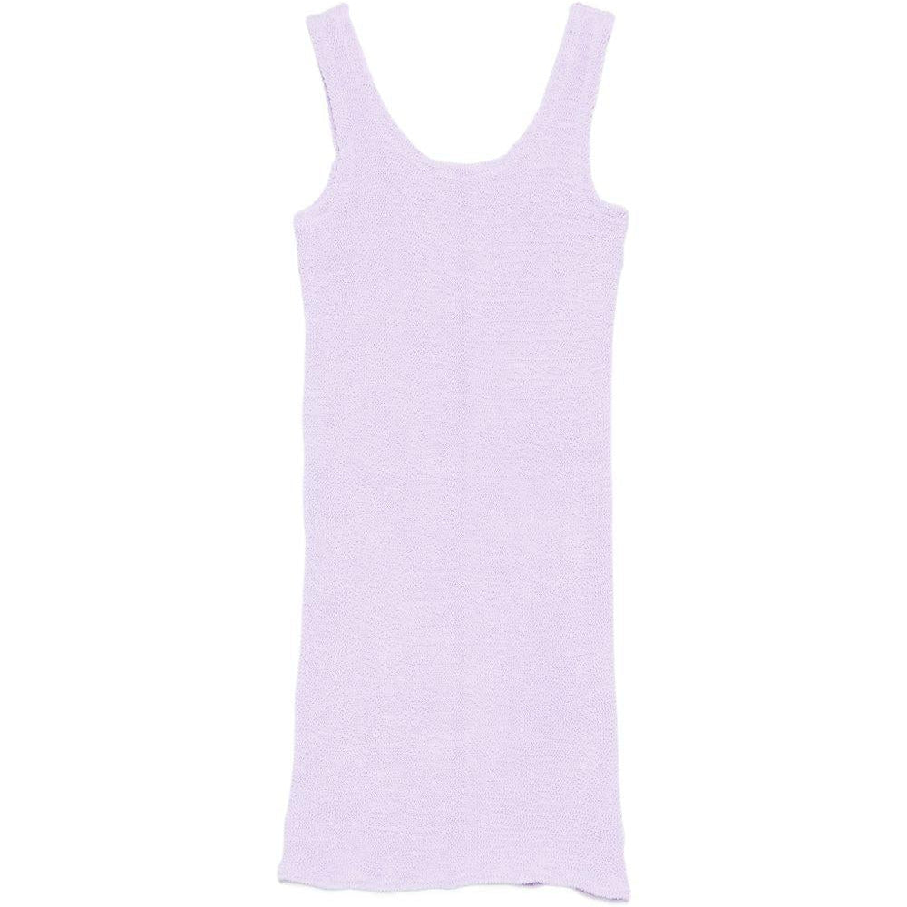 Abito Taina W per bambina MC2 Saint Barth Kids viola con scollo rotondo - Rubino Kids