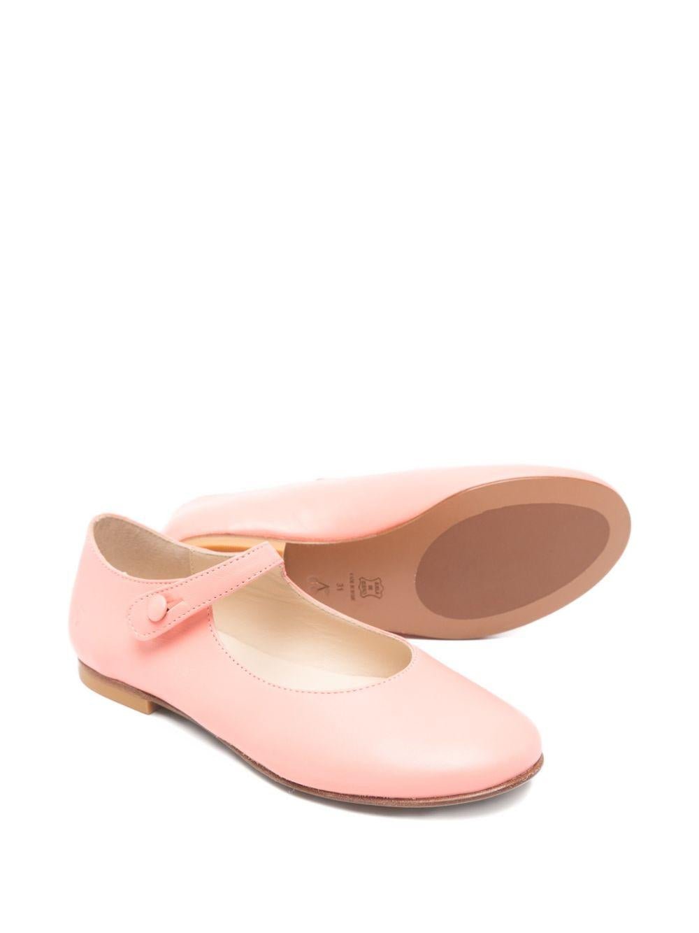 Ballerine per bambina Bonpoint rosa con punta tonda - Rubino Kids