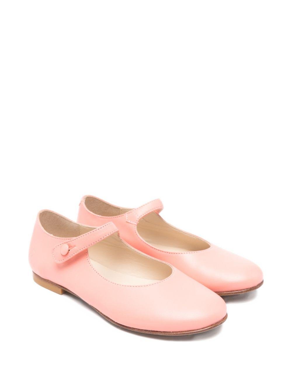 Ballerine per bambina Bonpoint rosa con punta tonda - Rubino Kids