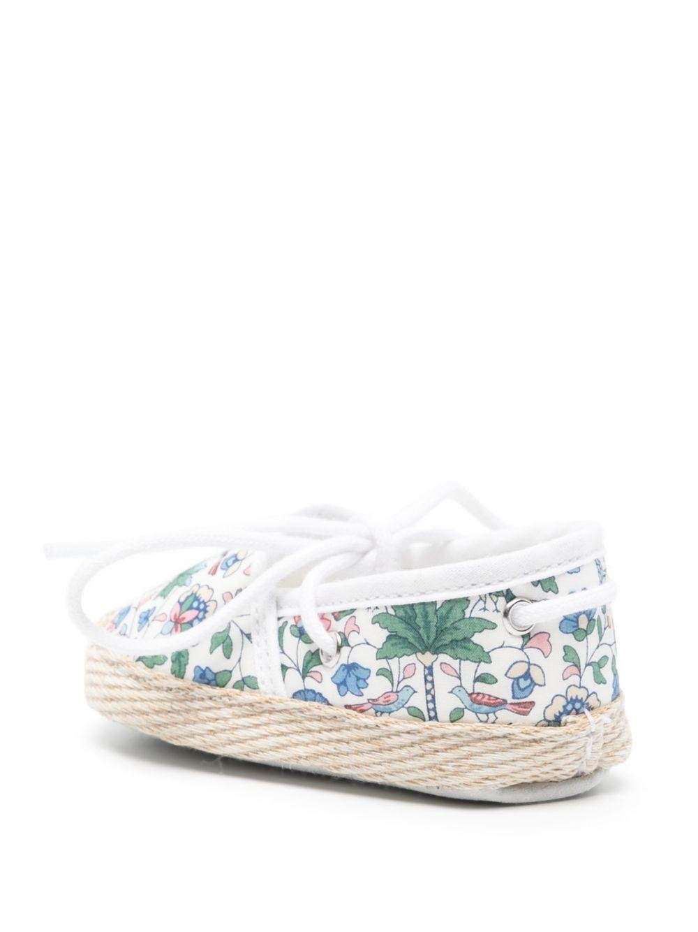 Ballerine per neonata Tartine & Chocolat multicolore con stampa a fiori - Rubino Kids