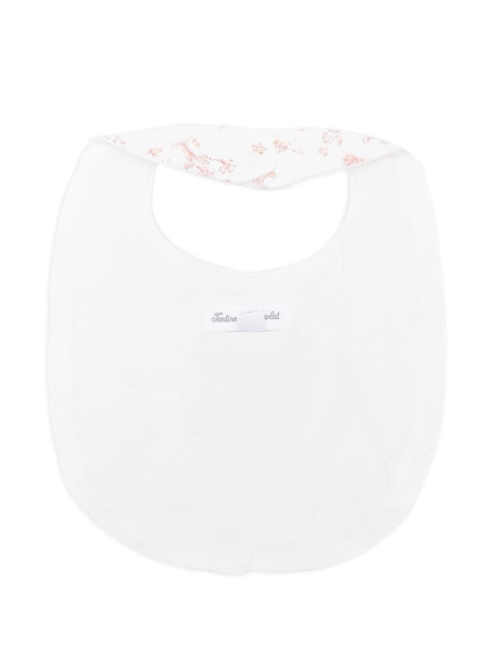 Bavaglino per neonati Tartine & Chocolat multicolore con stampa palme - Rubino Kids