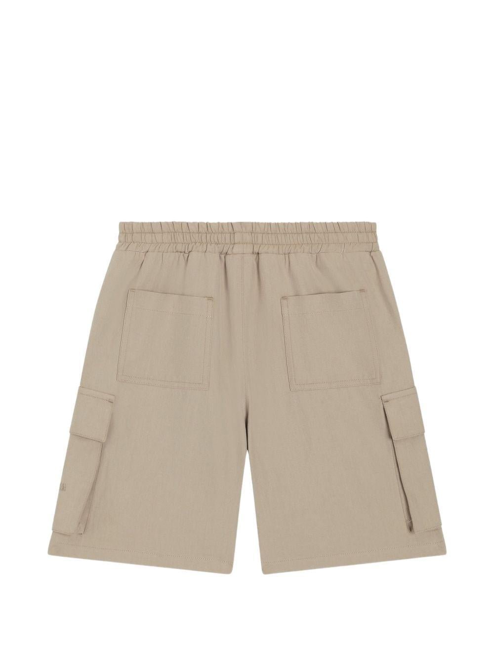 Bermuda per bambino Dolce & Gabbana Kids beige con tasche applicate - Rubino Kids