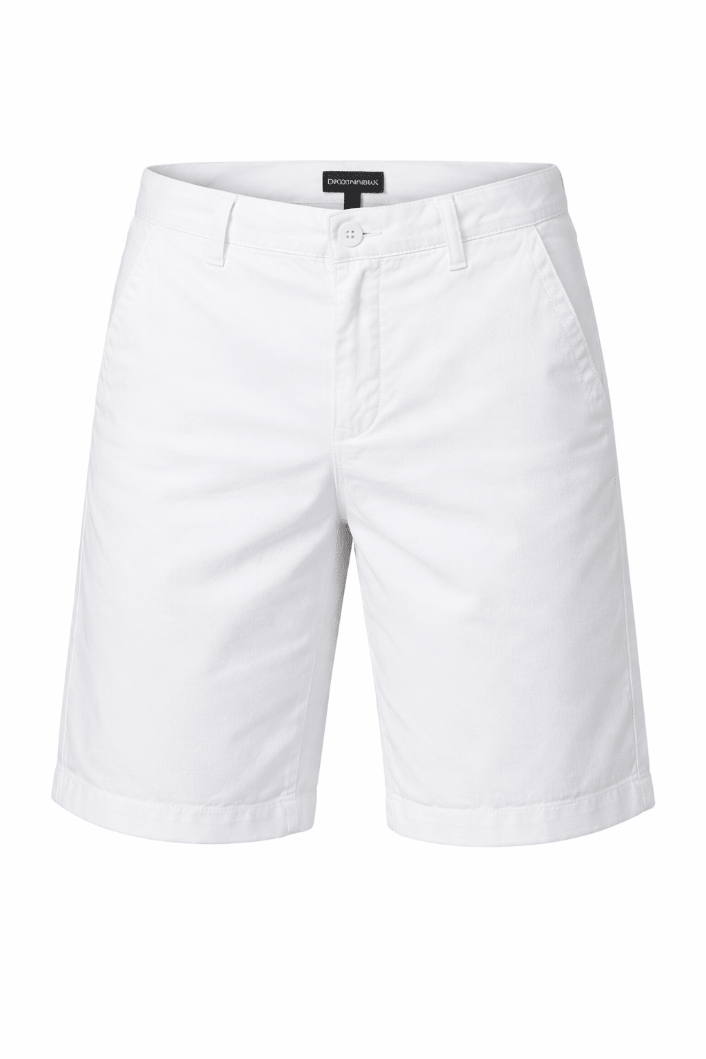 Bermuda per bambino Emporio Armani Kids bianchi con placca logo - Rubino Kids