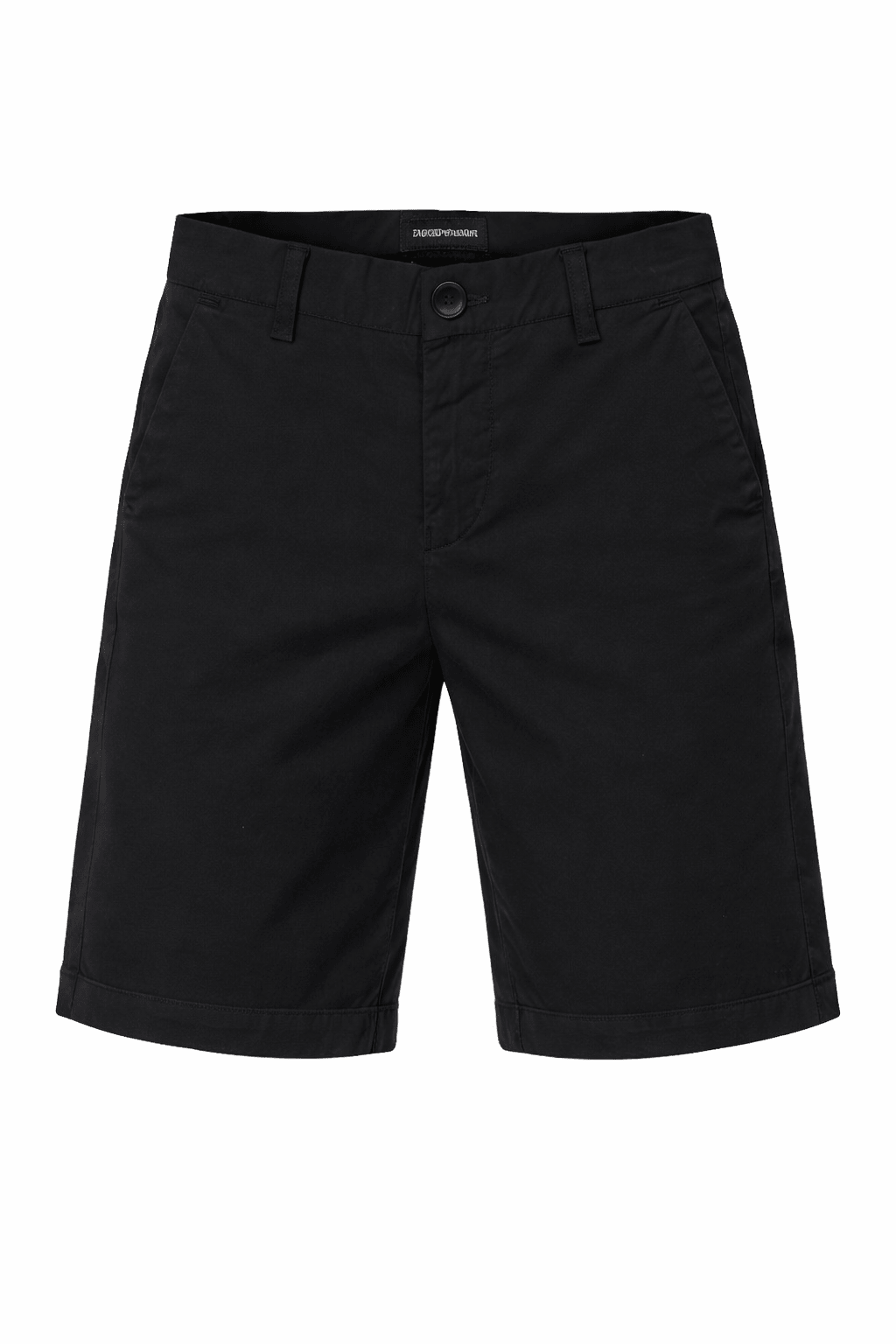 Bermuda per bambino Emporio Armani Kids blu con placca logo - Rubino Kids