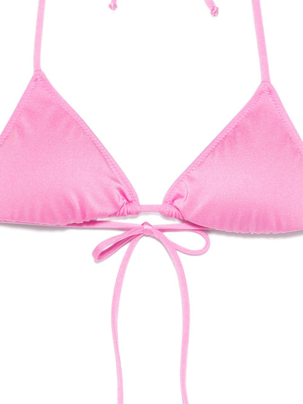 Bikin per donna MC2 Saint Barth rosa con chiusura con lacci - Rubino Kids