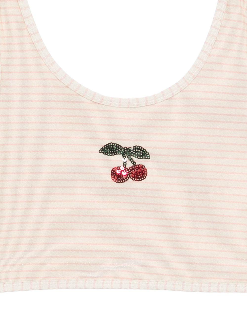 Bikini da bagno per bambina Konges Slojd multicolore con stampa ciliegia - Rubino Kids