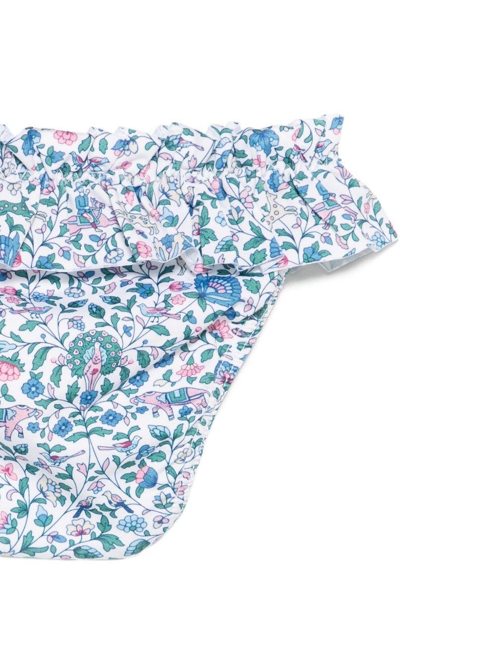 Bikini per neonata Tartine & Chocolat multicolore con stampa floreale - Rubino Kids