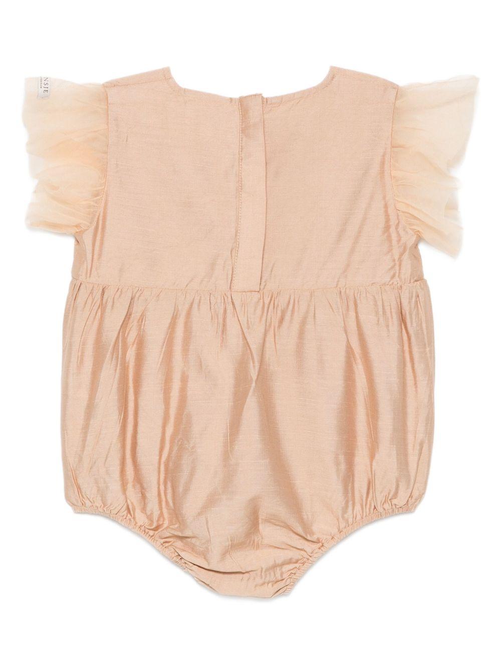 Body per neonata Donsje rosa decorato con farfalle - Rubino Kids