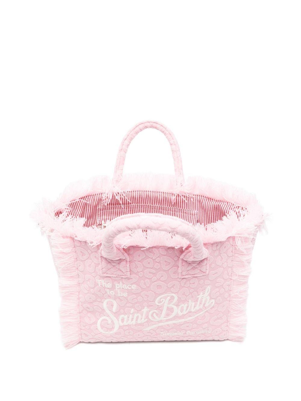 Borsa Colette MC2 Saint Barth rosa con leopardato in rilievo - Rubino Kids