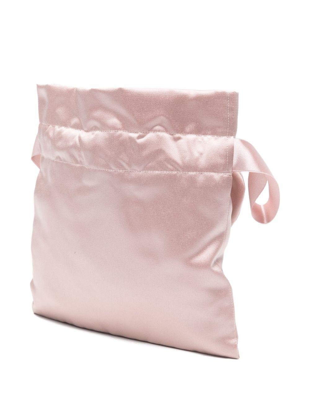 Borsa per bambina Colorichiari rosa con fiocco sul davanti - Rubino Kids