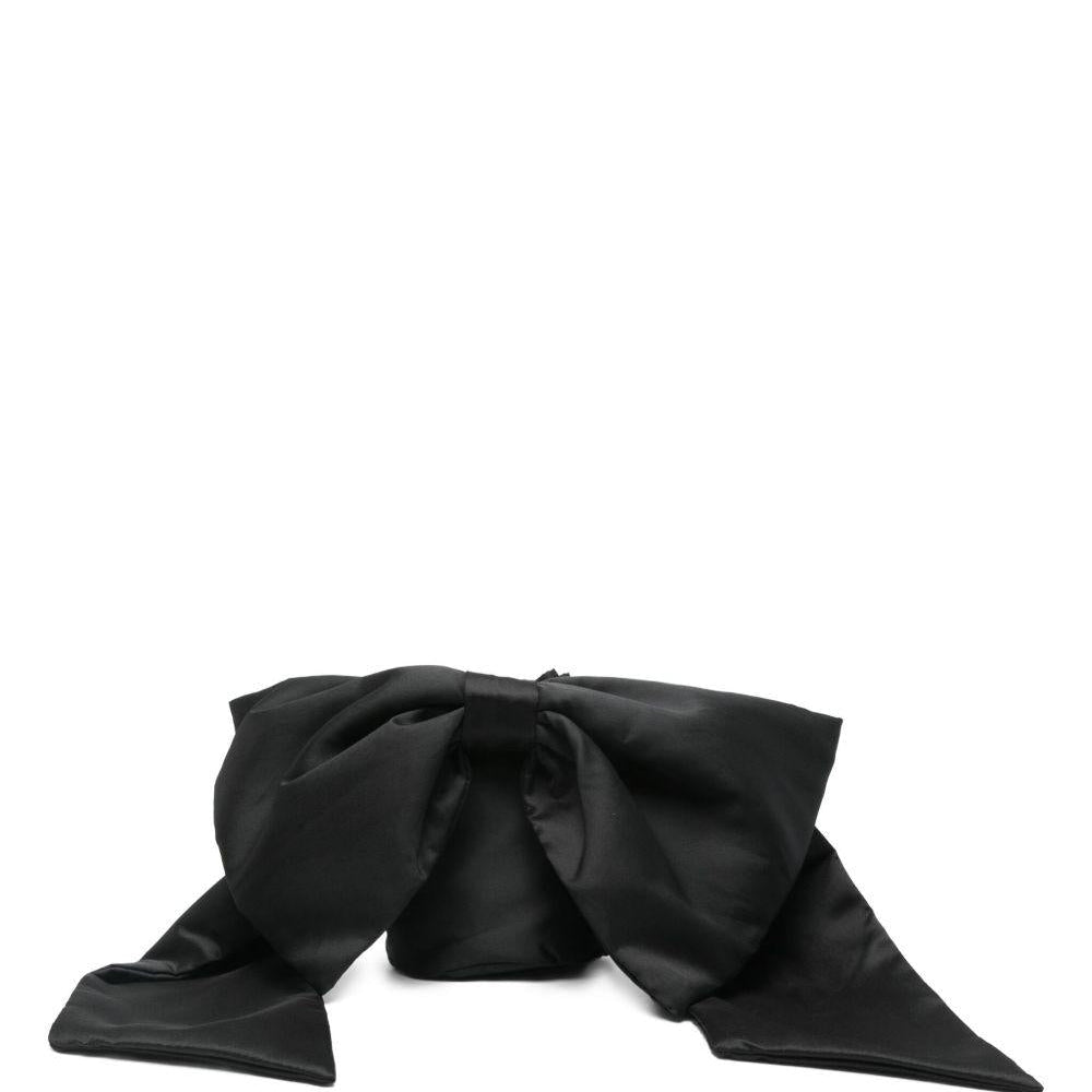 Borsa per bambina Douuod Kids nero con fiocco - Rubino Kids