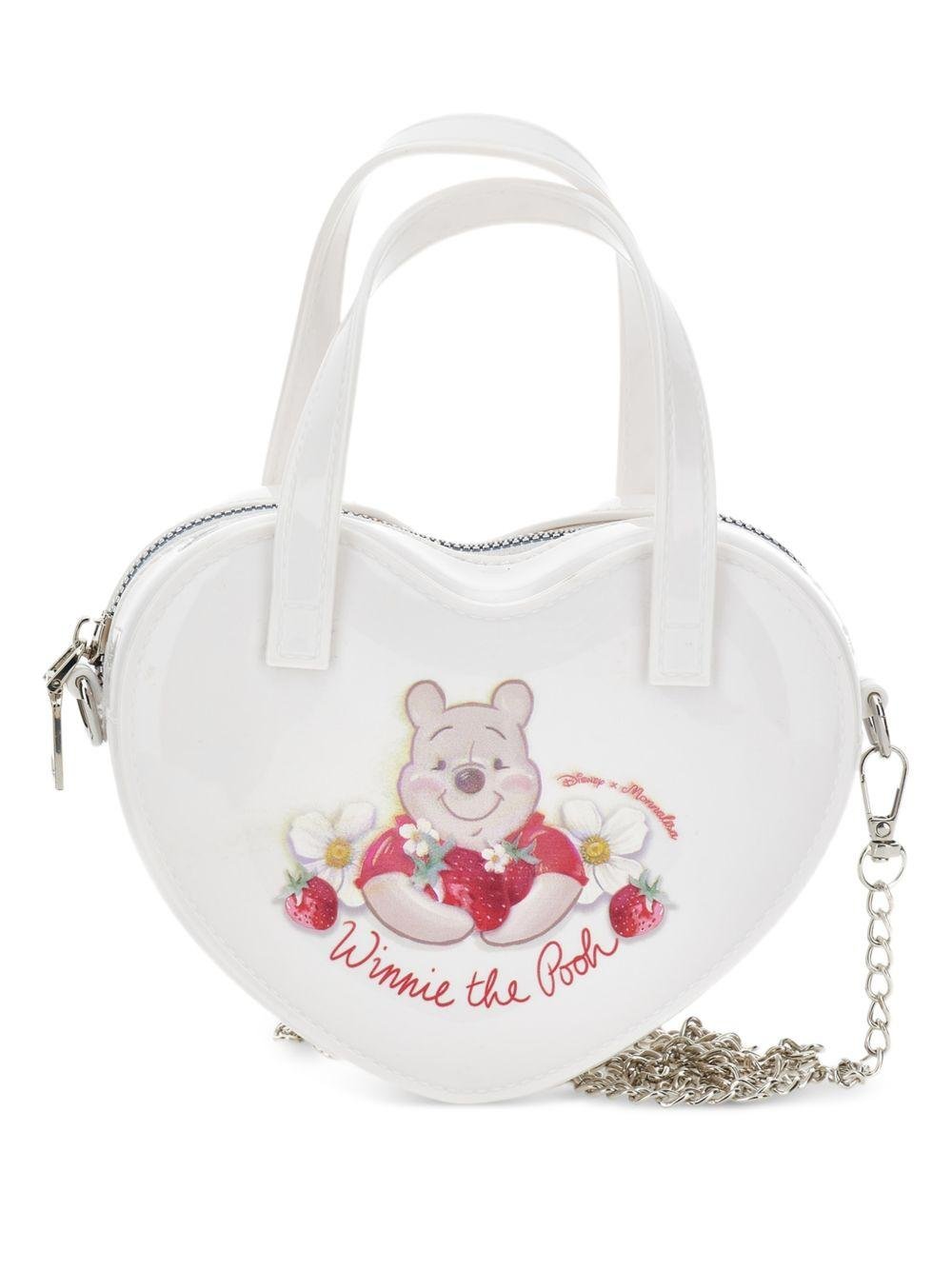 Borsa per bambina Monnalisa bianco con forma a cuore - Rubino Kids