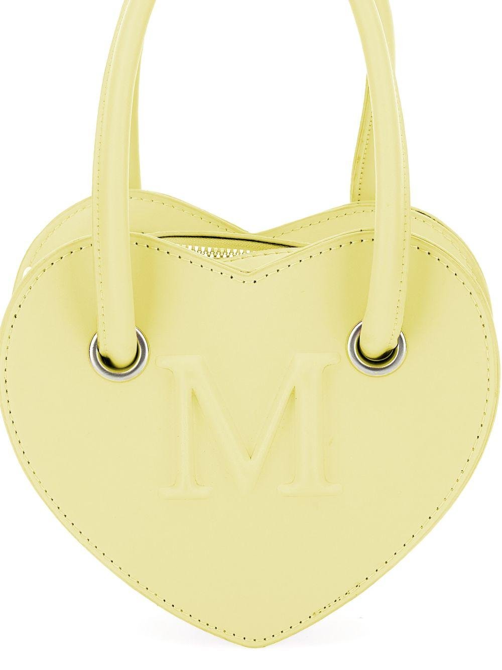 Borsa per bambina Monnalisa gialla a forma di cuore<BR/><BR/> - Rubino Kids