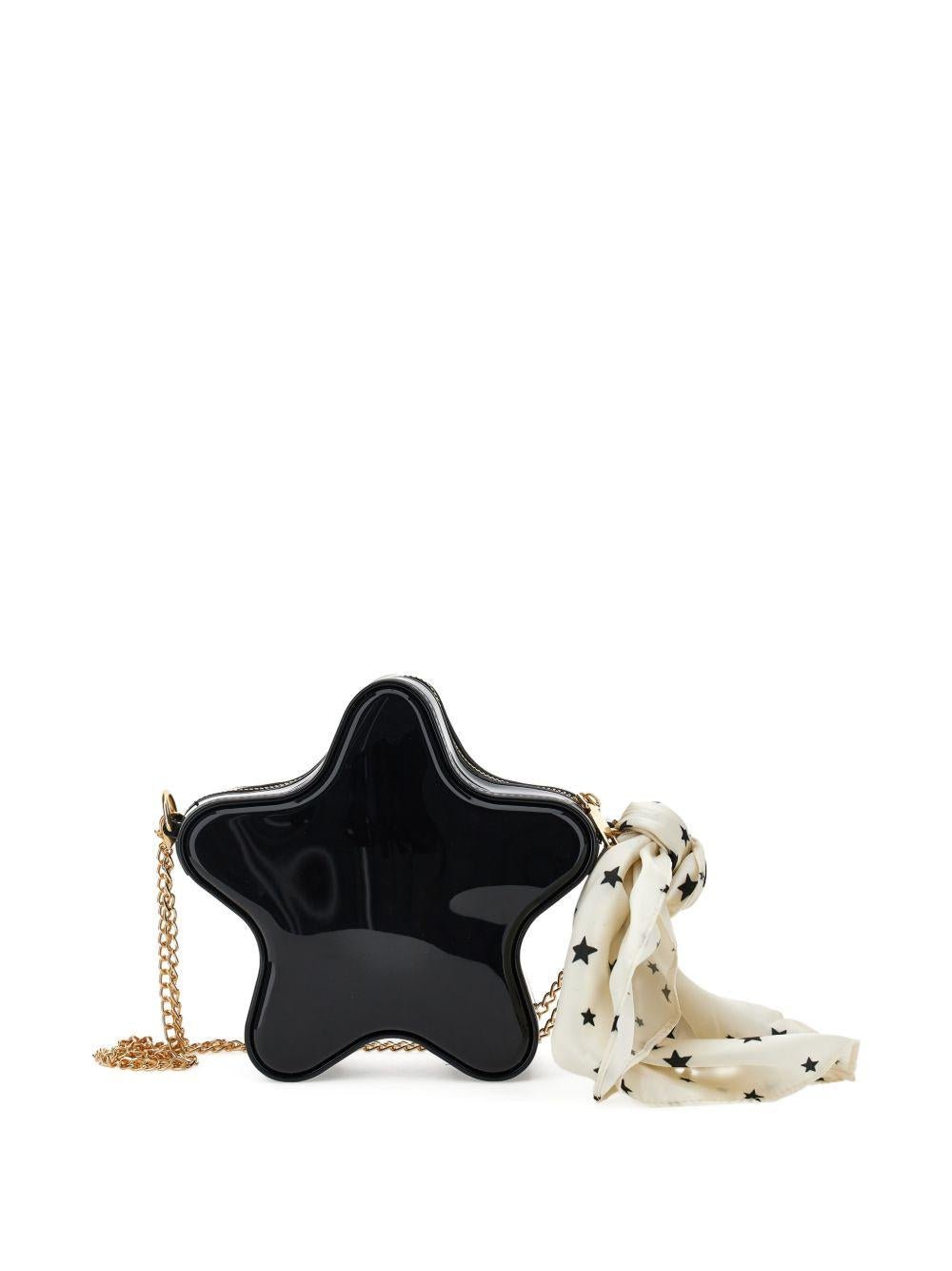 Borsa per bambina Monnalisa nera con forma a stella - Rubino Kids