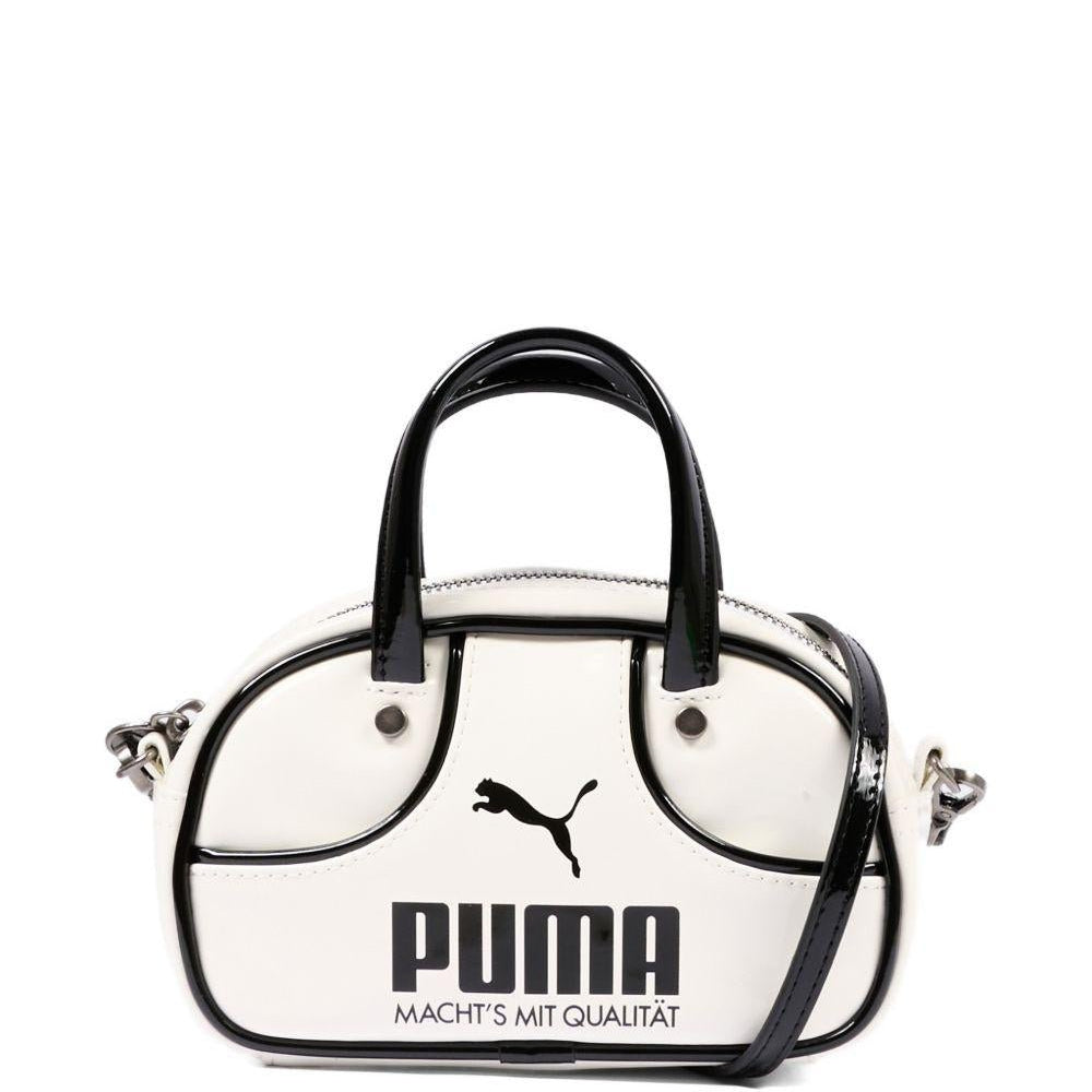 Borsa per bambina Puma Kids bianca con dettaglio a contrasto - Rubino Kids