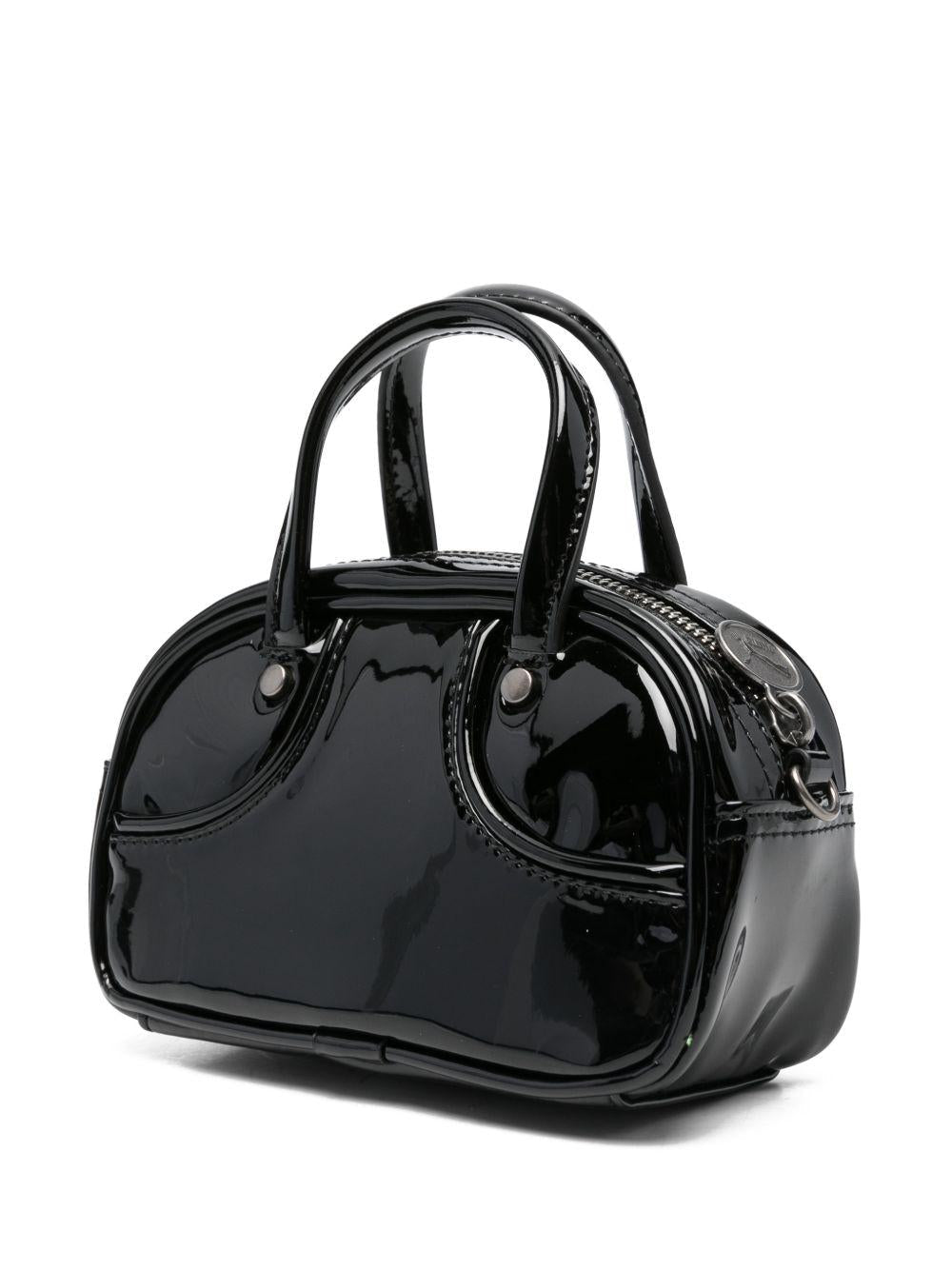 Borsa per bambina Puma Kids nero con stampa logo - Rubino Kids