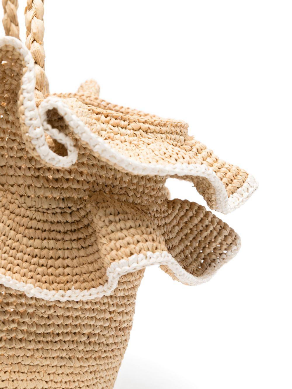 Borsa per bambina Tartine & Chocolat beige con manico - Rubino Kids