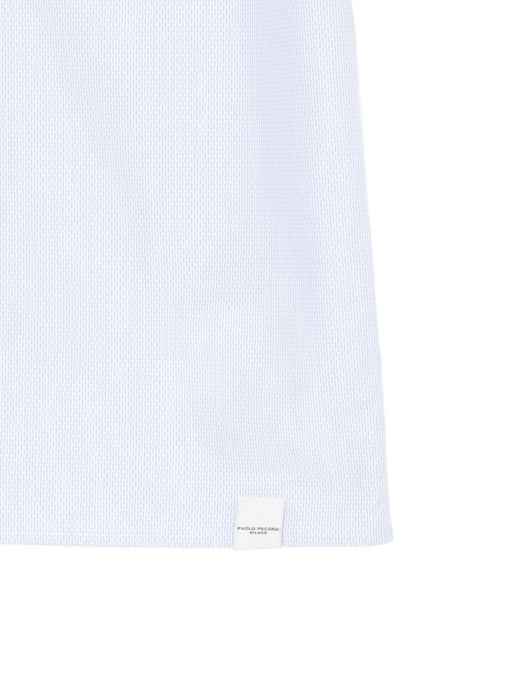 Camicia per bambino Paolo pecora Kids azzurra a maniche corte - Rubino Kids