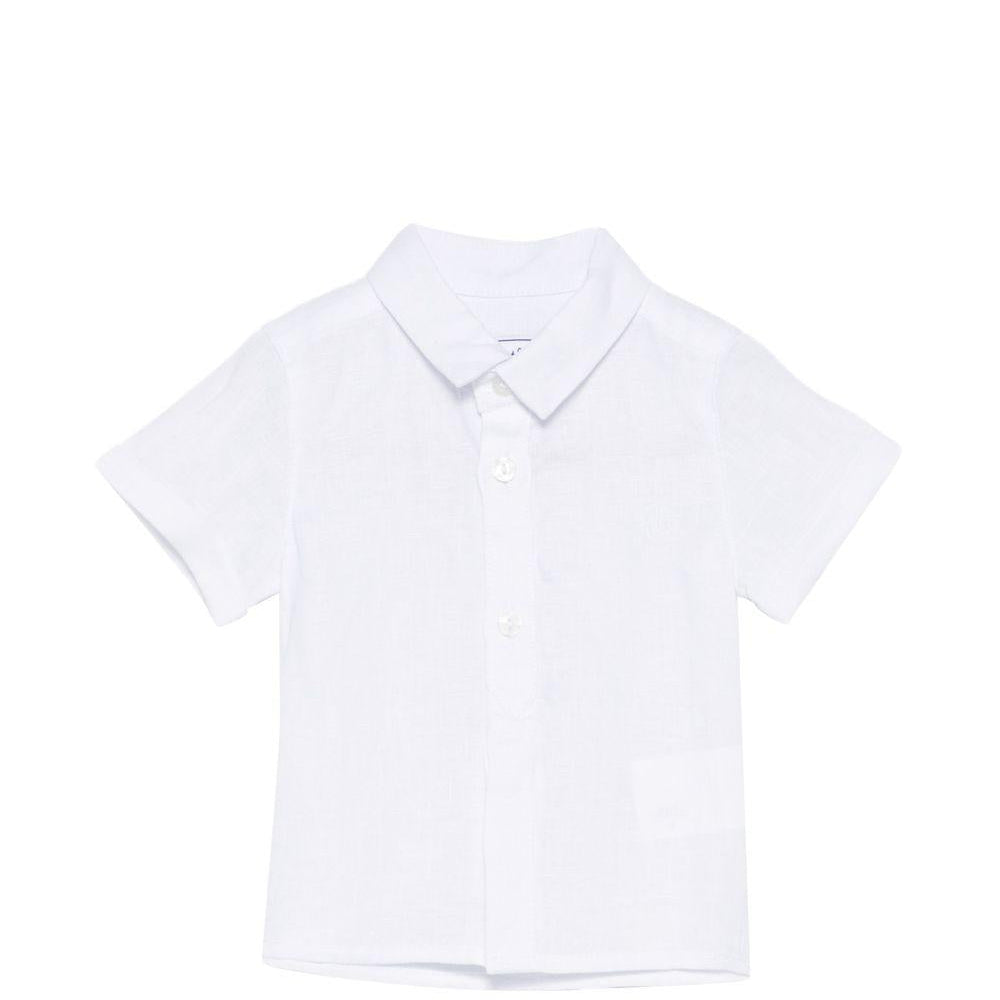 Camicia per neonato Tartine Et Chocolat bianca con colletto classico - Rubino Kids