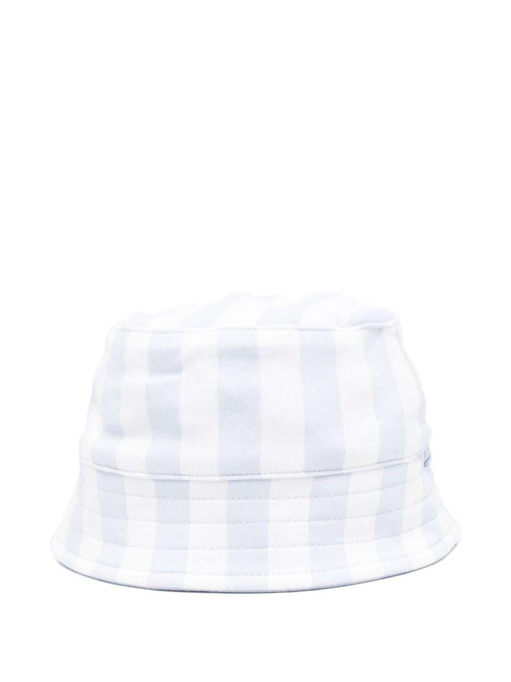 Cappello a pescatore per neonato Boss Kids azzurro con design a righe - Rubino Kids