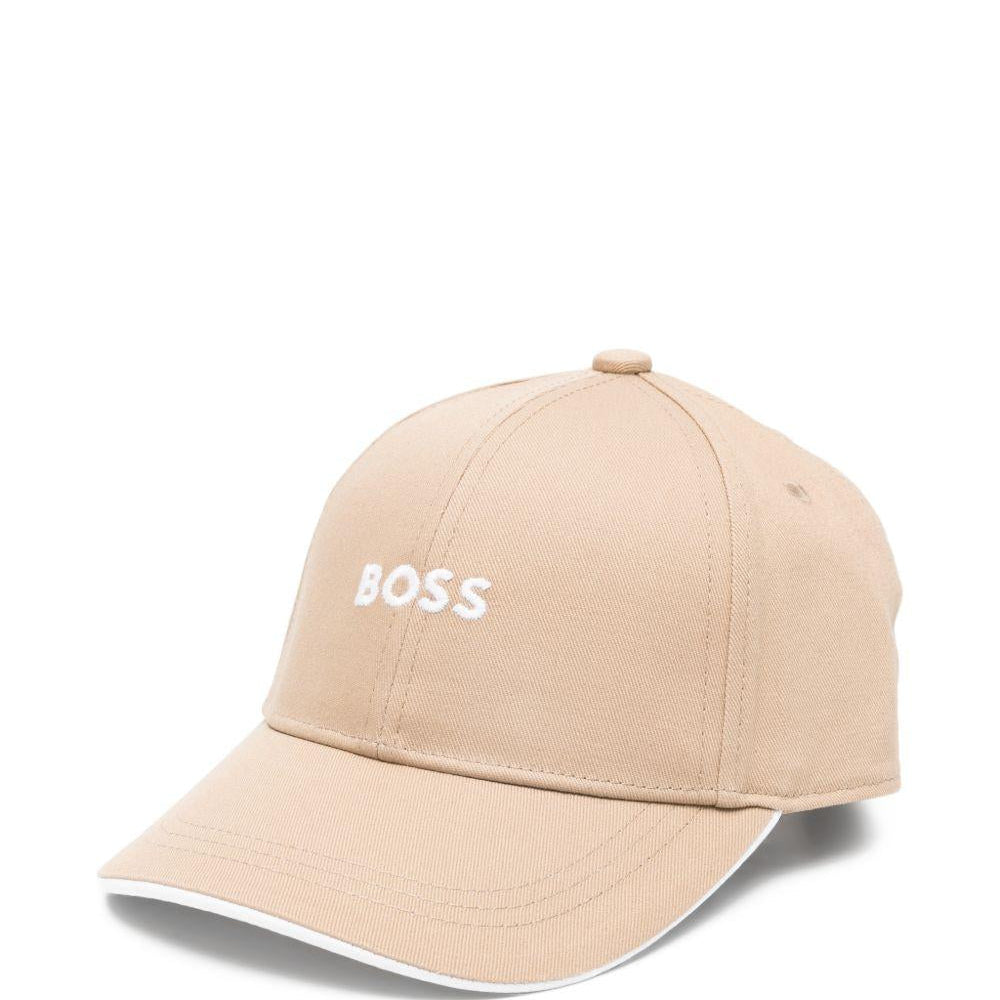 Cappello da baseball per bambino BOSS Kids beige con logo - Rubino Kids